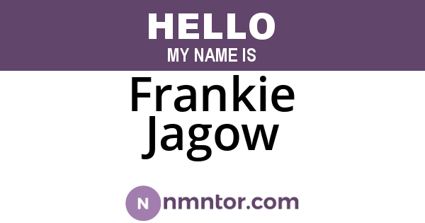 Frankie Jagow