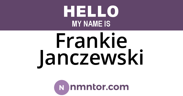 Frankie Janczewski