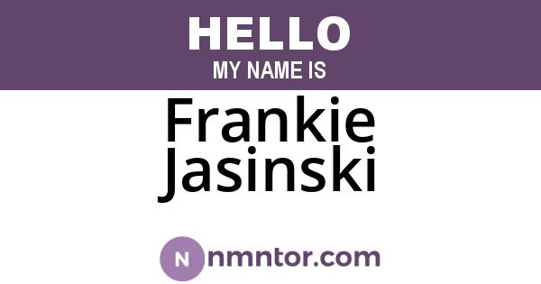 Frankie Jasinski