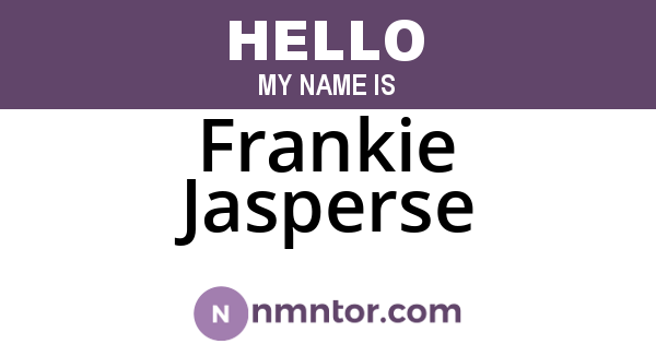 Frankie Jasperse