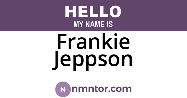 Frankie Jeppson