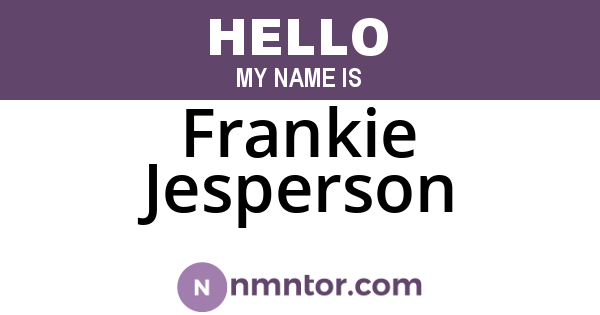 Frankie Jesperson