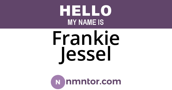 Frankie Jessel