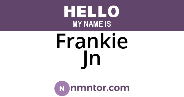 Frankie Jn