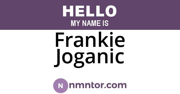Frankie Joganic