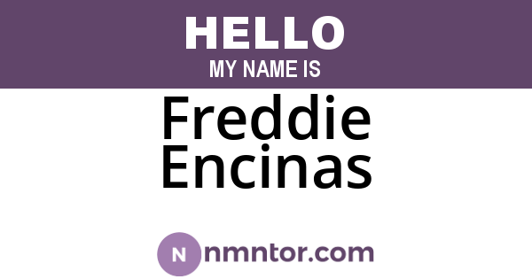 Freddie Encinas