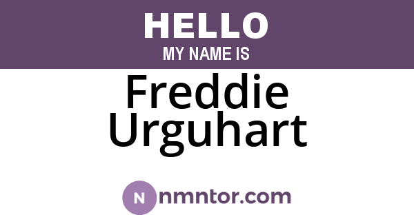 Freddie Urguhart
