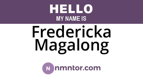 Fredericka Magalong