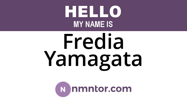Fredia Yamagata