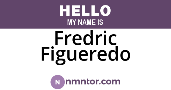 Fredric Figueredo