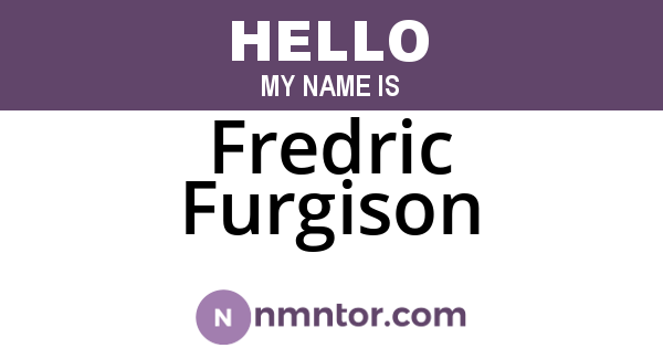 Fredric Furgison