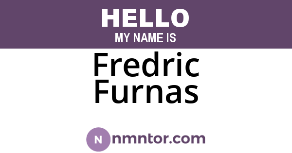 Fredric Furnas