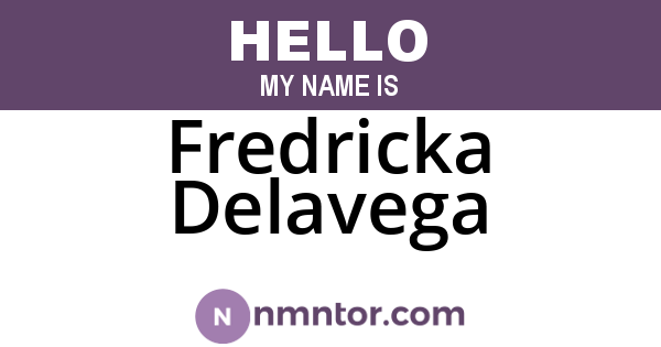 Fredricka Delavega