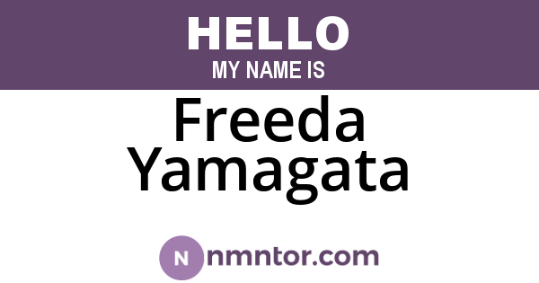 Freeda Yamagata