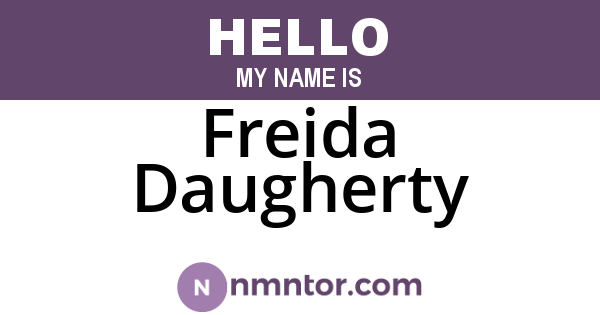 Freida Daugherty