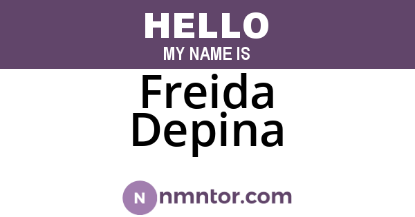 Freida Depina