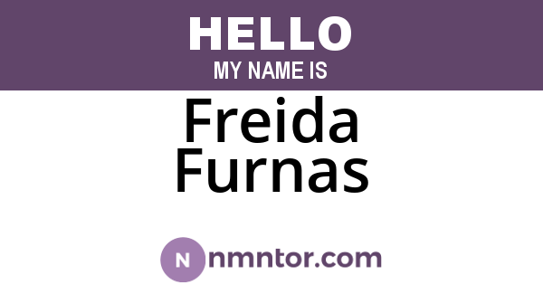 Freida Furnas