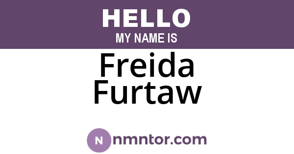 Freida Furtaw