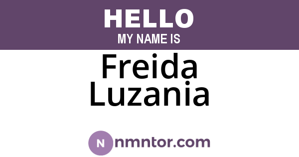 Freida Luzania
