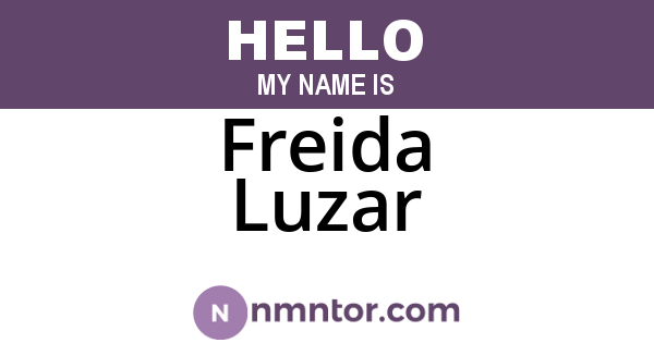 Freida Luzar