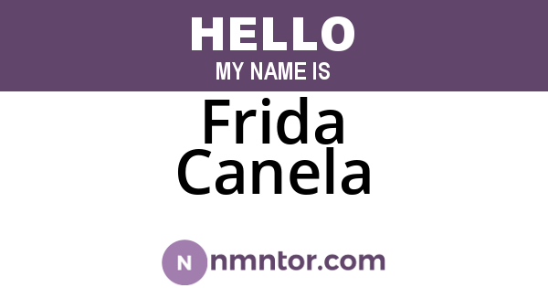 Frida Canela