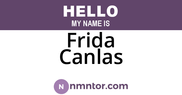 Frida Canlas