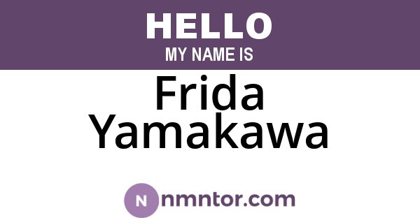 Frida Yamakawa
