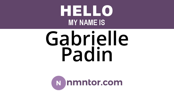 Gabrielle Padin