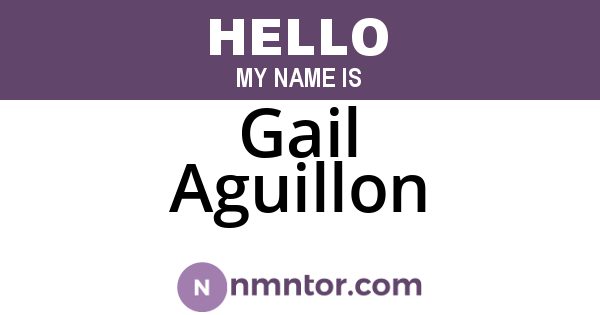 Gail Aguillon