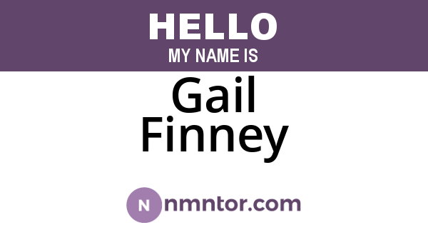 Gail Finney