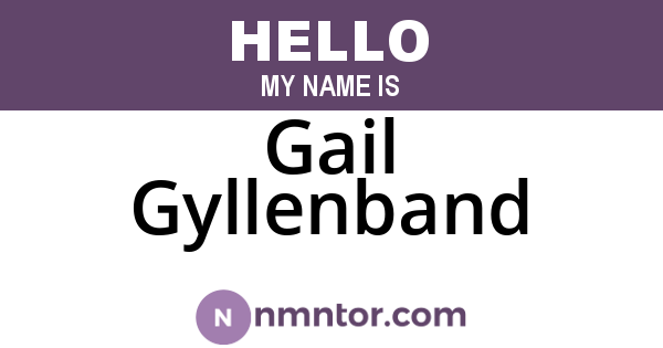 Gail Gyllenband