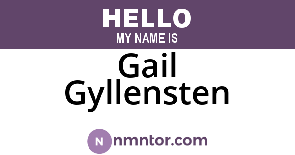 Gail Gyllensten