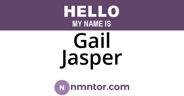Gail Jasper