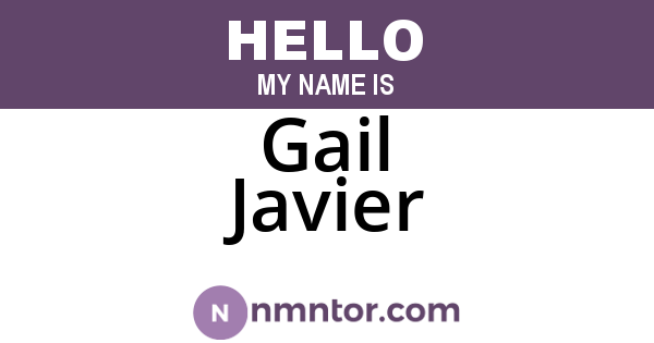 Gail Javier