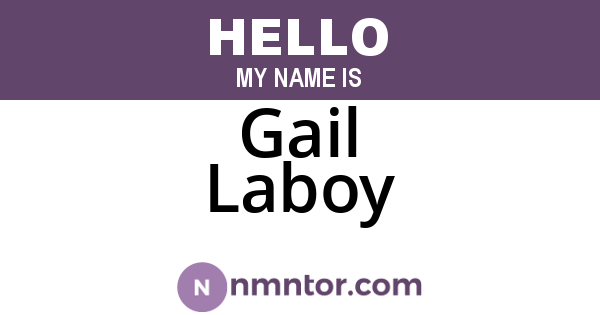 Gail Laboy
