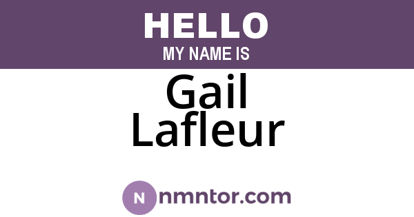 Gail Lafleur