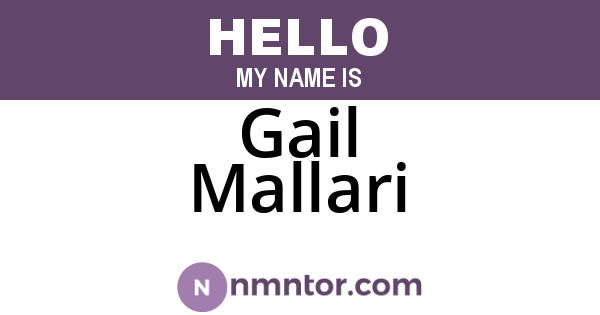 Gail Mallari