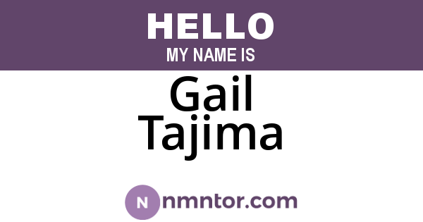 Gail Tajima