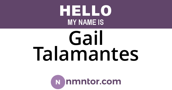 Gail Talamantes