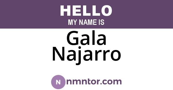 Gala Najarro