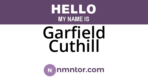 Garfield Cuthill