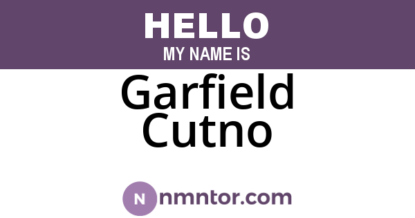 Garfield Cutno