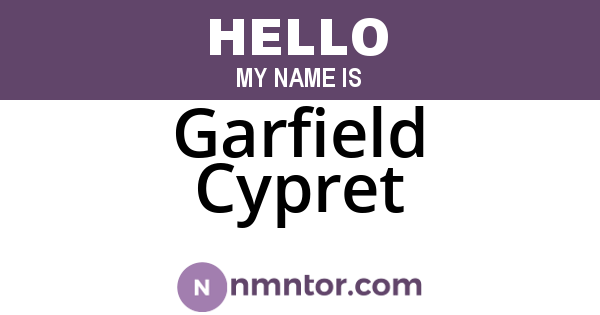 Garfield Cypret