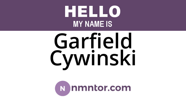 Garfield Cywinski