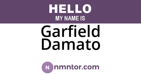 Garfield Damato