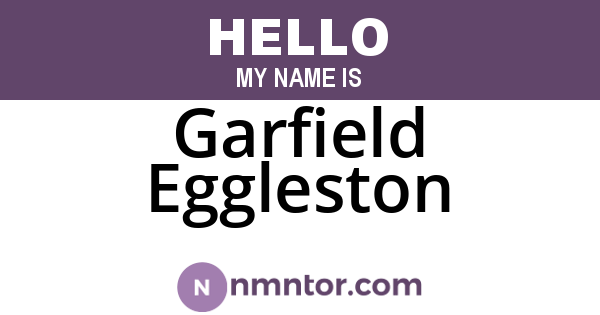 Garfield Eggleston