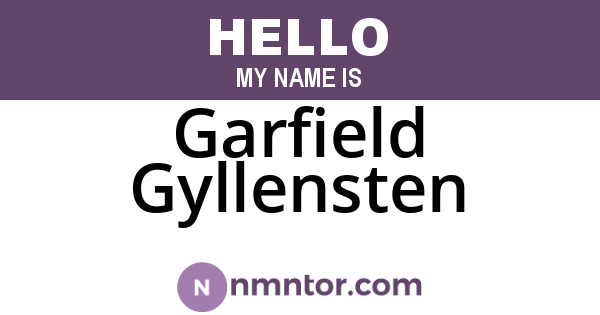 Garfield Gyllensten