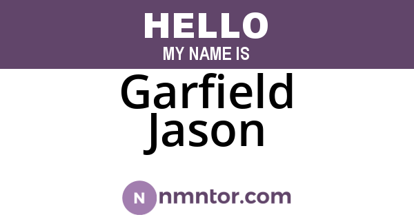 Garfield Jason