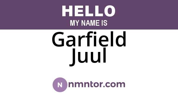 Garfield Juul