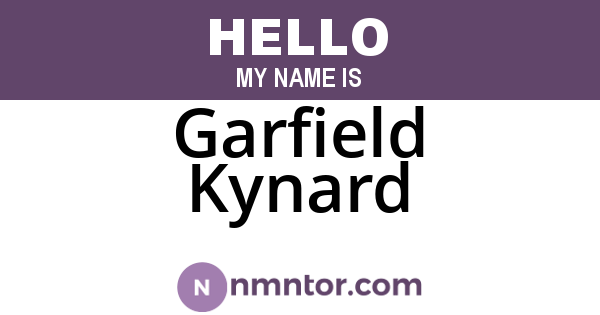 Garfield Kynard